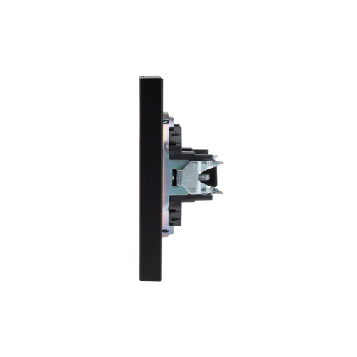 KR-78-0730-5 Розетка СП STRONG HDMI IP20 антрацит Kranz  фото 2