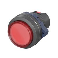 M22P-CMLRP Головка кнопки выпуклая прозрачная без фиксации красн. DKC 