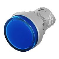 M22L-F24BPU Лампа сигнальная со встроенным диодом 9-24В зажим Push-In син. DKC 