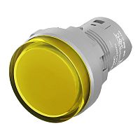 M22L-F24YPU Лампа сигнальная со встроенным диодом 9-24В зажим Push-In желт. DKC 