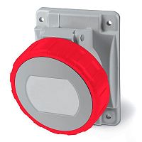 DIS4183267S Розетка панельная 32А 5п 3P+E+N 400В IP67 с наклоном DKC 