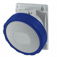 DIS4181663S Розетка панельная 16А 3п 2P+E 230В IP67 с наклоном DKC 
