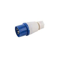 5072251 Вилка переносная PPC 013 2P+PE 16А 220В IP44 Pro JazzWay 