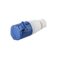 5072312 Вилка переносная PPC 023 2Р+РЕ 32А 220В IP44 Pro JazzWay 