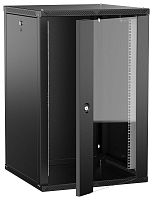 LWR5-18U66-GF-2 Шкаф LINEA W 2.0 18U 600х600мм дверь стеклян. черн. ITK 