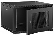 LWR5-06U66-PF-2 Шкаф LINEA W 2.0 6U 600х600мм дверь перфорир. черн. ITK 