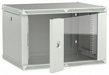 LWR3-06U64-GF-2 Шкаф LINEA W 2.0 6U 600х450мм дверь стеклян. сер. ITK 