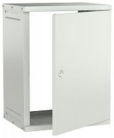LWE3-15U64-MF-G Шкаф настенный 15U 600х450мм дверь метал. сер. GENERICA 