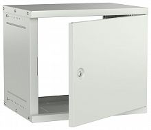 LWE3-09U64-MF-G Шкаф настенный 9U 600х450мм дверь метал. сер. GENERICA 