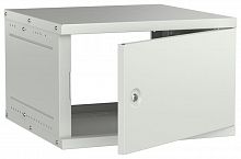LWE3-06U66-MF-G Шкаф настенный 6U 600х600мм дверь метал. сер. GENERICA 