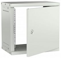 LWE3-09U53-MF-G Шкаф настенный 9U 550х350мм дверь метал. сер. GENERICA 