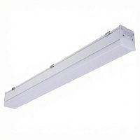 UL-00013255 Светильник линейныйодиодный подвесной ULO-N10A-40Вт/4000К/L120 IP40 WHITE 120см (4000К) 2000лм алюм. TM бел. Uniel 