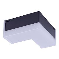 UL-00013278 Светильник светодиодный L-образный ULO-N11L-8W/6500К/120D IP40 BLACK угол 120град. (6500К) 2000лм алюм. TM черн. Uniel 