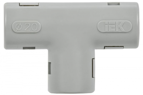 CTA10D-TIG20-K41-050 Тройник для жестких труб d20мм TIG-20 ELASTA IEK  фото 2