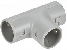CTA10D-TIG25-K41-025 Тройник для жестких труб d25мм TIG-25 ELASTA IEK 