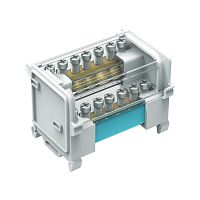 BD10072 Блок распределительный 2p 5х6мм на DIN-рейку DKC 