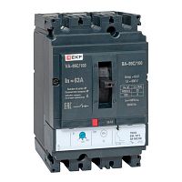 mccb99C-100-63 Выключатель автоматический 3п 63А 35кА ВА-99C 100/63А 3P с термомагнитным расцеп. в литом корпусе EKF 