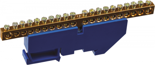 71156 Шина нулевая на DIN-изоляторе 6х9-20 Navigator 