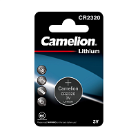 3611 Элемент питания литиевый CR2320 BL-1 (блист.1шт) Camelion 