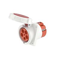 DIS41512567 Розетка скрыт. уст. 125А 400В 3P+E+N IP67 DKC 