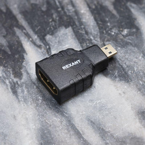 17-6815 Переходник HDMI-Micro HDMI Rexant  фото 3
