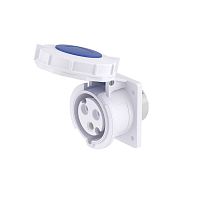 DIS4273263 Розетка скрыт. уст. 32А 230В 2P+E IP67 DKC 