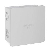 53700R Коробка распределительная ОП 80х80х40мм IP44 6 каб. ввод (уп.20шт) DKC 