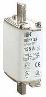 DPP11-125 Вставка плавкая ППНИ-33 125А габарит 00С IEK 
