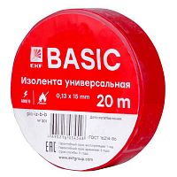 plc-iz-b-r Изолента класс В 0.13х15мм (рул.20м) красн. EKF 