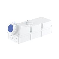 DIS50312583 Розетка наружн. уст. 125А 230В 2P+E с мех. блокировкой и бок. расположением разъема IP67 DKC 