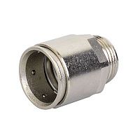 6111-A40 Муфта труба-коробка d40мм IP66/IP67 М40х1.5 никелир. латунь DKC 