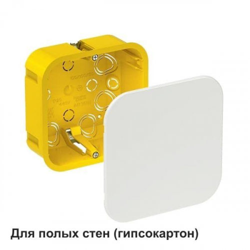 IMT351611 Коробка распределительная 100х100х50мм для полых стен DIY SE 