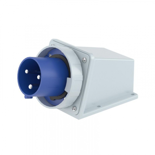 DIS245M12593 Вилка настенная 125А 2P+E 250В IP67 DKC 