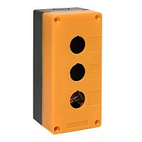 cpb-103-o Корпус КП103 3 кнопки пластик. желт. EKF 