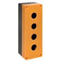cpb-104-o Корпус КП104 4 кнопки пластик. желт. EKF 