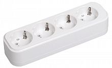 KYP11-16-04-00-Z Колодка удлинителя 4-м 16А Classic К04 2P+PE 250В IEK 