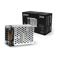 202003030 Блок питания для светодиодной ленты Black 30Вт 12В IP20 (драйвер) GAUSS 