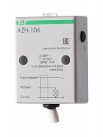 EA01.001.002 Фотореле AZH-106 (встроенный фотодатчик на плоскость 230В 16А 1 перекл. IP65) F&F 