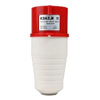 222739 Вилка кабельная 024 32А 380AC 3P+PE 6ч IP44 КЭАЗ 