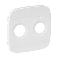 754785 Панель лицевая Valena Allure для розетки TV-R бел. Leg 