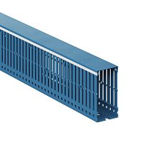 01260RL Кабель-канал перфорированный 40х80 L2000 RL6 син. DKC 