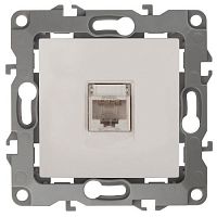 Б0014724 Розетка компьютерная Эра12 12-3107-02 RJ45 сл. кость Эра 