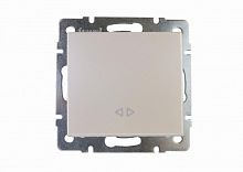 703-3088-107 Выключатель промежуточный 1-кл. СП Rain IP20 механизм жемчуж./бел. перламутр. LEZARD 