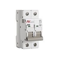 mcb10-2-32B-av Выключатель автоматический модульный 2п B 32А 10кА AV-10 AVERES EKF 