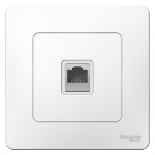 BLNIS011001 Розетка телефонная 1-м СП Blanca RJ11 бел. SE  фото 2