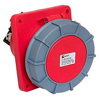 ps-4452-125-380 Розетка стационарная внутренняя угловая 4452 3Р+РЕ+N 125А 380В IP67 PROxima EKF 