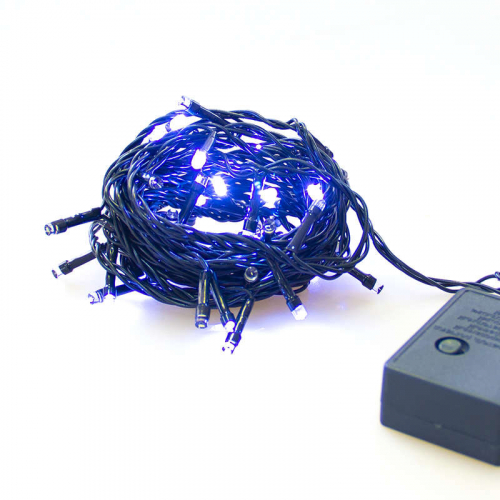 4690601041951 Гирлянда ILD050C-GB 50LED 5м 8 реж. син. SHlights 