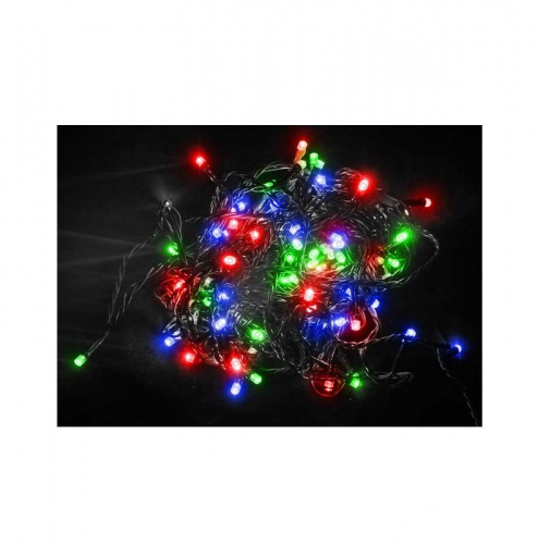 4690601040770 Гирлянда ILD050C-GM 50LED 5м 8 реж. мульти. SHlights 