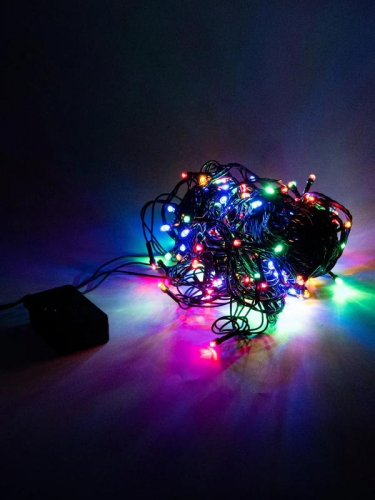 4690601041111 Гирлянда ILD120C-GM 120LED 12м 8 реж. мульти. SHlights  фото 3
