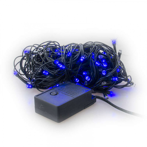 4690601041890 Гирлянда ILD200C-GB 200LED 20м 8 реж. син. SHlights 